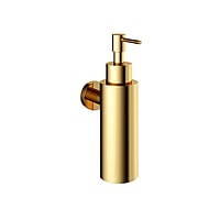 Hotbath Cobber zeepdispenser wandmodel 17,8 x 5 x 10,9 cm, gepolijst messing