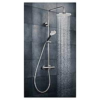 HSK Shower-Set RS 100 thermostaat, chroom
