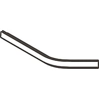 Novellini Giada afwaterstrip (set à 2 stuks), 90 cm lang