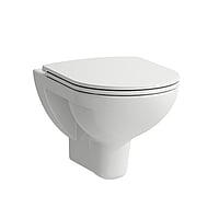 LAUFEN PRO Pack hangend toilet diepspoel Easyfit, met toiletzitting SlimSeat softclose, wit