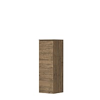 INK half hoge kast rechts 1 deur met greep hout decor 35x35x106cm, naturel eiken
