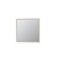 INK SP7 spiegel met aluminium frame met rondom LED-verlichting, colour-changing en sensorschakelaar 80 x 90 x 3 cm