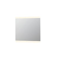 INK SP4 spiegel met aluminium frame met boven- en onder LED-verlichting, colour-changing en sensorschakelaar 80 x 100 x 4 cm
