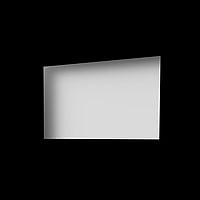 Basic Ultimate spiegel met indirecte boven- en onder LED-verlichting 100 x 60 x 3 cm, glas