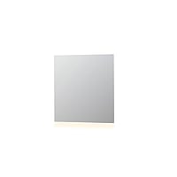 INK SP3 spiegel met aluminium frame met indirecte boven of onder LED-verlichting en sensorschakelaar 80 x 80 x 4 cm