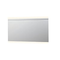 INK SP6 spiegel met aluminium frame met indirecte boven- en onder LED-verlichting, colour-changing en sensorschakelaar 80 x 160 x 4 cm