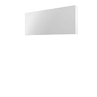 Proline Comfort spiegelkast met spiegels aan binnen- en buitenzijde en 3 deuren 140 x 60 x 14 cm, glans wit