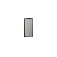 INK SP18 rechthoekige spiegel verzonken in stalen kader 100 x 50 x 4 cm, mat zwart