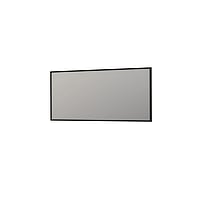 INK SP18 rechthoekige spiegel verzonken in stalen kader 80 x 180 x 4 cm, mat zwart