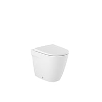 Roca Ona back-to-wall staand rimless toilet AO/PK 53 x 36 x 42 cm, mat wit