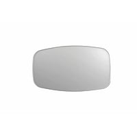 INK SP29 contour spiegel, rechthoekig met afgeronde hoeken verzonken in kader 160 x 4 x 80 cm, mat wit