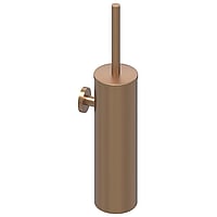 IVY Bond toiletborstelgarnituur geschikt voor wandmontage 40,6 x 8,9 x 12 cm, geborsteld mat koper PVD