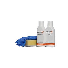 LoooX Clean RVS behandelingskit (100ml soft, 100ml protect, spons en handschoenen)