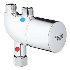 GROHE Grohtherm Micro onderbouwthermostaat 8,5 x 10 cm, chroom