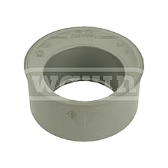 Wavin wadal inzet verloopstuk centrisch 50x40 mm, pvc