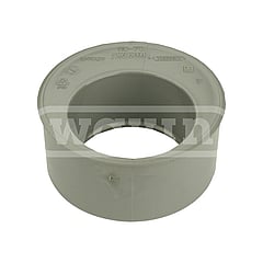 Wavin inzet verloopstuk excentrisch met 2 aansluitingen Wadal, 75x50 mm, PVC