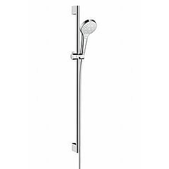 hansgrohe Croma Select S Multi glijstangset 90 cm, wit-chroom