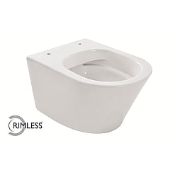 Wiesbaden Vesta-Junior hangend toilet compact rimless, wit