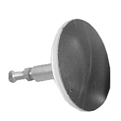Wiesbaden losse plug voor badwaste 33.3502, diameter 45 mm, chroom