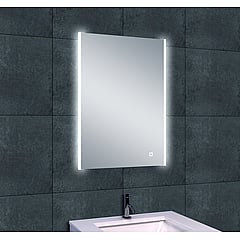 Sub Duo-LED spiegel met dimbare LED-verlichting en spiegelverwarming 50x70 cm