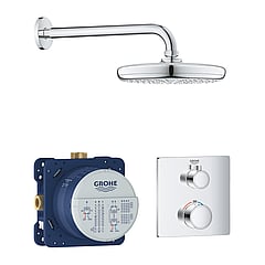 GROHE Grohtherm Perfect doucheset met Tempesta 210, chroom