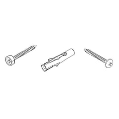 Sub Free roller schroefset met plug screw kit