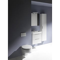 LAUFEN VAL hangend toilet diepspoel rimless 43 x 39 x 53 cm, wit