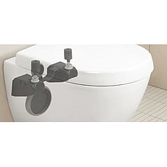 Villeroy & Boch SupraFix 3.0 montagesysteem voor compact toilet, zwart