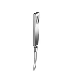 HSK Shower&Co design handdouche rechthoekig, inclusief doucheslang 1,5 mtr, chroom
