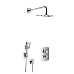 HSK, shower set 2.04 Softcube, chroom