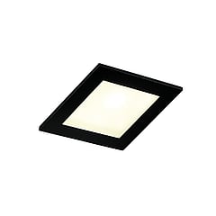 Sub Luuk LED-inbouw spot 6w met trafo 230V 7 x 9 x 9 cm, zwart