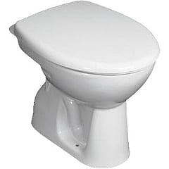 Jika Euroline staand toilet (ao) 390 x 355 x 480 mm, wit