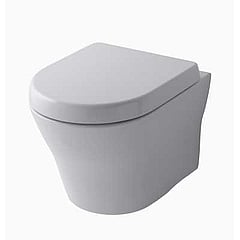 Toto Europe MH Tornado flush hangend toilet diepspoel zonder spoelrand vuilafstotend ceFIONtect, wit