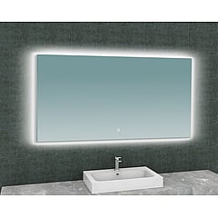 Sub Soul spiegel met LED verlichting 140 x 80 cm