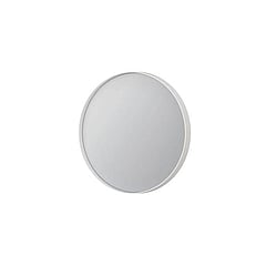 INK SP15 ronde spiegel verzonken in stalen kader ø 40 cm, mat wit