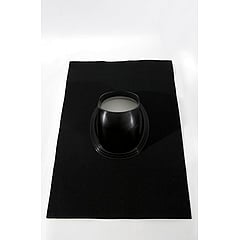 Ubbink Ubiflex dakdoorvoerpan universeel 214mm 25-45° 70x1000mm zwart
