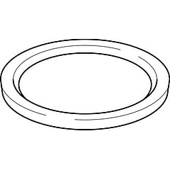 Geberit PE rubber o-ring afdichting, EPDM, zwart, binnendiameter 75mm