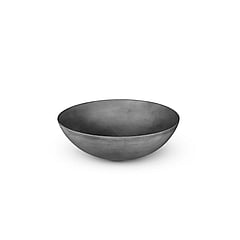 LoooX Ceramic Raw opzetwaskom Ø 40 cm, dark grey