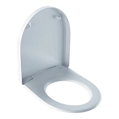 Geberit Renova Plan toiletzitting met deksel, softclose en topfix, wit