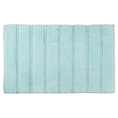 Differnz Stripes badmat geschikt voor vloerverwarming 45 x 75 cm, lichtblauw