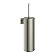Hotbath Gal wc-borstelgarnituur wandmodel 34 x 8,2 x 12,2 cm, geborsteld nikkel PVD