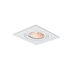 Sub Luuk inbouwspot vierkant 5,5w 2200-2800k 9 x 9 cm met wit lampje, wit