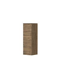 INK half hoge kast rechts 1 deur met greep hout decor 35x35x106cm, naturel eiken