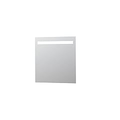 INK SP2 spiegel met aluminium frame met geïntegreerde LED-verlichting, colour-changing en sensorschakelaar 80 x 80 x 3 cm
