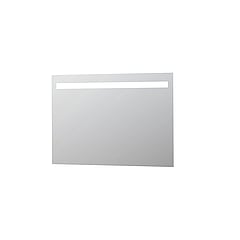 INK SP2 spiegel met aluminium frame met geïntegreerde LED-verlichting, colour-changing en sensorschakelaar 80 x 120 x 3 cm