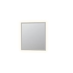 INK SP7 spiegel met aluminium frame met rondom LED-verlichting, colour-changing en sensorschakelaar 80 x 80 x 3 cm