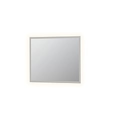 INK SP7 spiegel met aluminium frame met rondom LED-verlichting, colour-changing en sensorschakelaar 80 x 100 x 3 cm