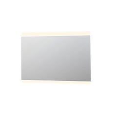 INK SP4 spiegel met aluminium frame met boven- en onder LED-verlichting, colour-changing en sensorschakelaar 80 x 140 x 4 cm