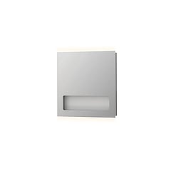 INK SP8 Spiegel met geintegreerd planchet met boven- en onder LED-verlichting 80 x 80 x 8 cm