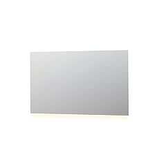 INK SP3 spiegel met aluminium frame met indirecte boven of onder LED-verlichting en sensorschakelaar 80 x 140 x 4 cm